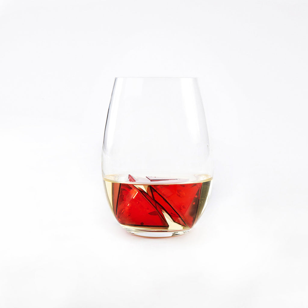 Wine Bling™ Sparkling Gem Chillers 2 Pack - Rosé Rubies