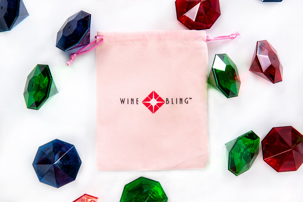 Wine Bling™ Drawstring Storage Bag